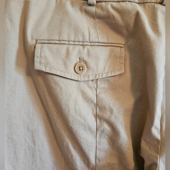 Talbots size 12 tan Signature fit capri - Picture 5 of 5